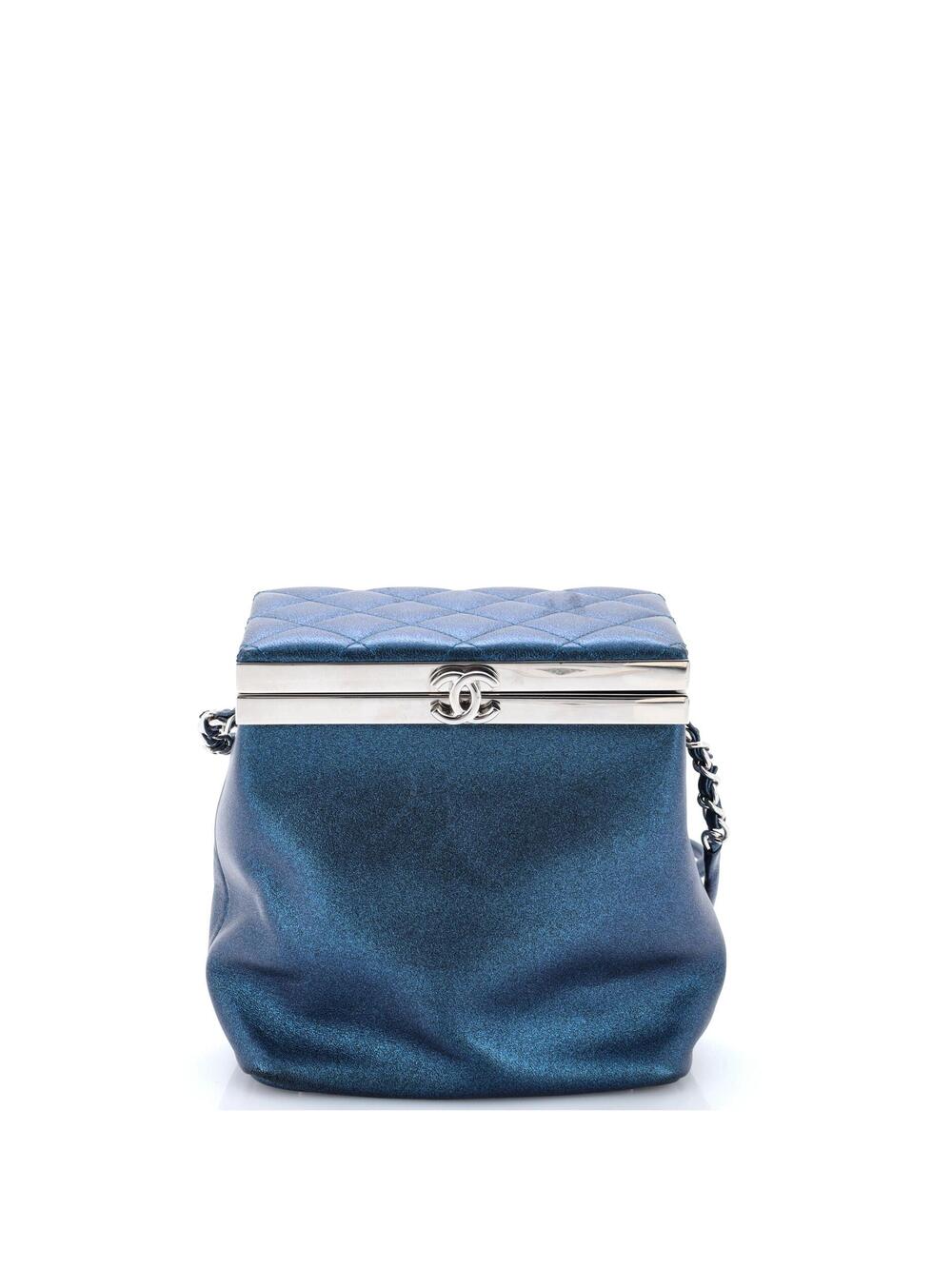 Chanel Airlines Frame Box Bag Lambskin #286000C22B